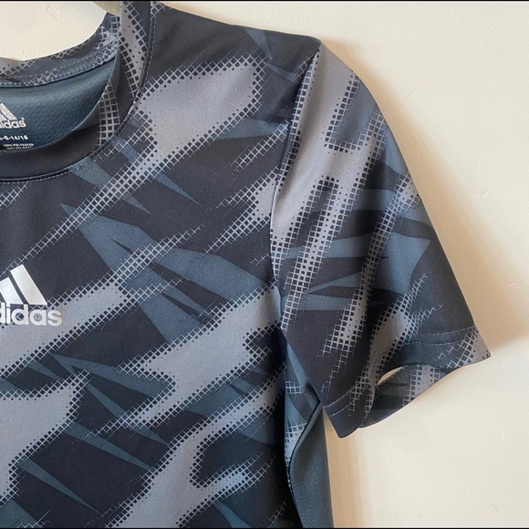 Adidas gray athletic T-shirt - Picture 4 of 6